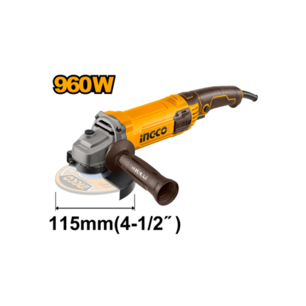 ელ. კუთხსახეხი 960W-115MM (AG9608)